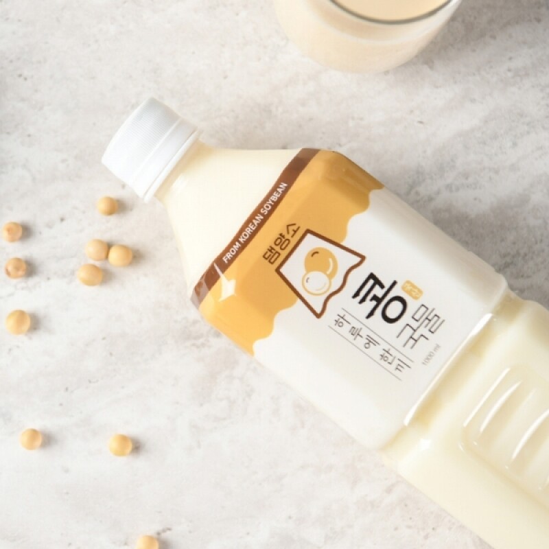 농업회사법인 하루에한모,[댐양소] 국산콩 전통방식 진한 콩물 1000ml X 2입 (2L)