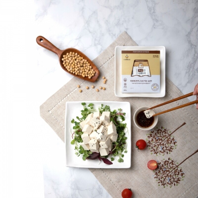 농업회사법인 하루에한모,[댐양소] 국산콩 수제두부 300gX3개